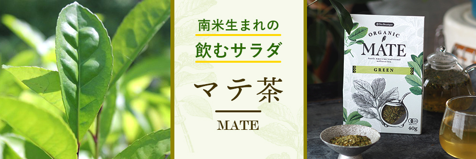 南米生まれの「飲むサラダ」マテ茶