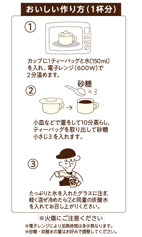 クラフトジンジャーエールの美味しい淹れ方/スマートフォン用の画像
