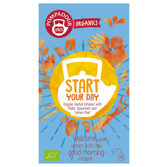 ポンパドール　オーガニック　スタートユアデイ