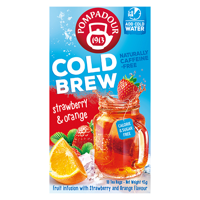 コールドブリュー　ストロベリー＆オレンジ　18ティーバッグ
